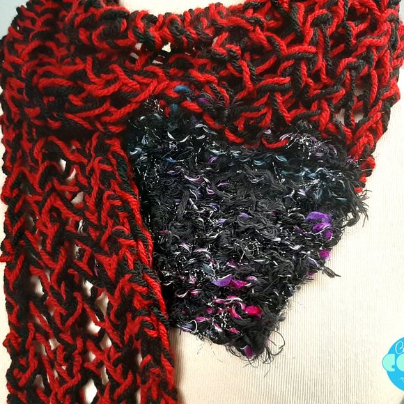 Star Wars Darth Vader 7 inch Plush with Rose an new matching handmade yarn scarf - Picture 8 of 8